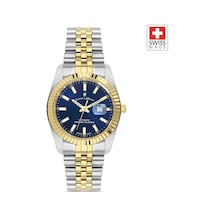 Inspıratıon Jwl04106 Sellita Sw100, 25 Jewels Otomatik Mekanizmalı, Swiss Made Kadın Kol Saati Gold - Gümüş