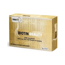 NOUPLUS BİOTİN BEAUTY 5000 MCG 30 TB