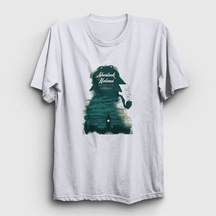 Noıssey Unisex Beyaz London Sherlock Holmes T-shirt 212401tt