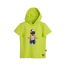 Bad Bear Mood Hoodie Çocuk Sweatshirt-3745 Sulphur Sarı