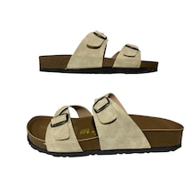 Mulex 1253 Unisex Anatomik Taban Günlük Parmak Arası Terlik Bej