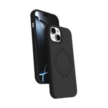 Newface Apple İphone 15 Plus Regal Magsafe Standlı Kapak - Siyah