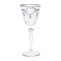 Decorium M00502 Beyaz Şarap Kadehi 6 Prc Bella Platin