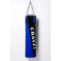 Crayz 150x40 Cm İçi Boş Boks Kum Torbası + Tavan Askı Aparatı Çok Renkli