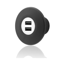 Sanel 10V-30V Telefon Şarj Cihazı 2 A Usb Giriş Yeşil Ledli N11.1276