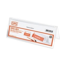 Ops Çift Taraflı Kart Tutucu 9x21 CM