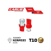Carub 24v T-10 Dipsiz Kırmızı