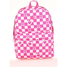 Kaukko Nature Soft Sırt Çantası Pink Heart K1714