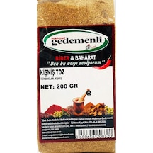 Gedemenli Kişniş Toz 200 G