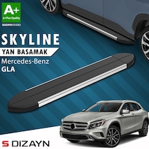 S-dizayn Mercedes Gla X156 Skyline Krom Yan Basamak 183 Cm 2013-2020 A+ Kalite