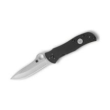 Spyderco Starmate Black G-10 Cpm 20cv Plainedge Kamp Çakı Siyah
