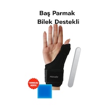 Baş Parmak Ve Bilek Destekli El Bilekliği Metal Atel De Quarvein Termojelli