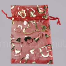 Mutluadim Kalpli Kese 9 X 14 Cm 12 Adet