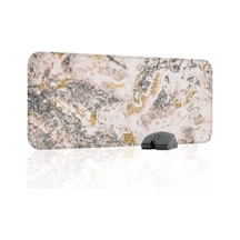 Traverten Kaymaz Dikişli Kauçuk Oyuncu Mousepad V5 - 70x30 Xl Gaming Mouse Pad Fare Altlığı