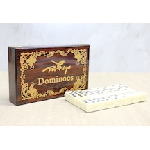 Ahşap Kutulu Domino Oyunu Arbltgs0cocu6r099w6