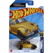 Hot Wheels - Bumblebee - Volkswagen Beetle 1/64 Transformers - Uzun Kartonet Sarı