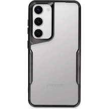 Newface Samsung Galaxy S23 Kılıf Boyi Silikon Kapak - Siyah