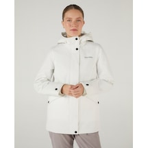 Skechers W Outerwear Padded Jacket Kadın White Traditional Mont S242041-100 Beyaz