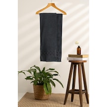 Oppolo 70x140 Banyo Havlusu, Antrasit Çok Renkli