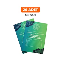 İşletmelerde Mesleki Eğitim İş Dosyası Staj Defteri Sınıf Paketi - 20 Adet