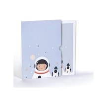 Meraklı Minik Astronot, A4 Poster Ggk-ph015 7/8 Yaş