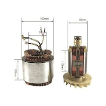 Abm 3.5 Kw 3500 Watt Güç Üretimi İçin Kompakt Jeneratör Ünitesi Alternatör