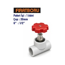 Fırat Sıva Altı Vana 20mm, 1/2'', 1 Adet, 7b82020127