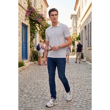 Buratti Pamuklu Slim Fit Düşük Bel Jeans Erkek Kot Pantolon 1115c84napolı Lacivert