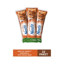 Nestlé Nesfit Karamelli Tam Tahıllı Bar 32 x 23.5 G