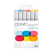 Copic Sketch Marker 6Lı Set Perfect Primaries