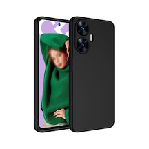 Zore Realme C55 Kılıf Nvth Mara Lansman Kapak - Siyah