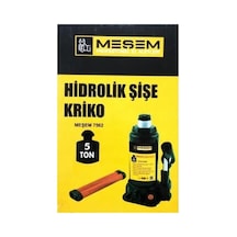 Hidrolik Şişe Kriko, 5 Ton Kaldırma Kapasitesi, Model 7562