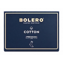 Bolero Erkek 12'li Dikişsiz Premium Pamuk Soket Çorap Karışık