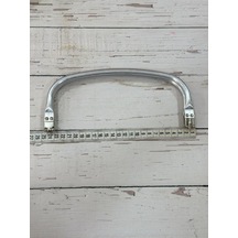 Metal Gizli Çanta Bursu Mngo 24 Cm 1 Adet Açık Gri