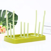 Biberon Kuru Raf Drenaj Kurutma Rafları Mavi Pembe Biberon Temizleme Kurutucu Damlalıklı Depolama Kurutma Rafı