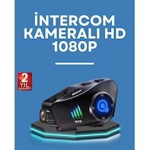 Q28 Kask Kulaklık 1080p Hd Kamera Bluetooth 5.3, Su Geçirmez, Gürültü Azaltma