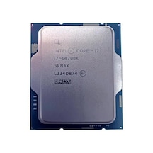 Intel Core İ7 14700k 61mb 12çekirdekli O/b Uhd 770 1700p 125w Kutusuz+fansız