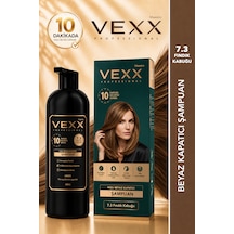 Vexx Professional Beyaz Kapatıcı Pratik Boya Şampuan Fındık Kabuğu 7.3 Amonyaksız Formül 300 Ml.