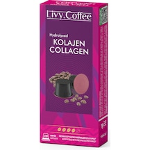 Livy Coffee Kolojen & Collagen Nespresso Uyumlu Kapsül Kahve 10 Kapsül