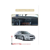 Opel Omega 1993-2003 Torpido Koruma Halısı Bej Kenar