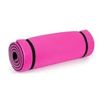 Pilates Minderi 16Mm Çift Taraflı Pembe-Siyah Pilates Mapı