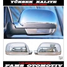 Vw Touareg Krom Ayna Kapağı 2 Prç. 2002-2007 P.çelik