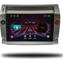 Multimedyam Citroen C4 Android Carplay Multimedya 2005-2010 4 Gb Ram + 32 Gb Hafıza + 4 Çekirdek