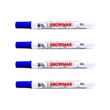 Snowman Beyaz Tahta Kalemi Alkol Esaslı Kırmızı 4 Adet