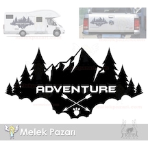 Macera, Adventure Kamp, Karavan, Off Road Sticker