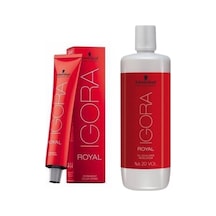 2 Adet Igora Royal 8 - 4 Açık Kumral - Bej + Oksidan