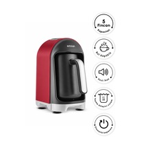 Emsan Kumda 5 Fincan Kapasiteli Türk Kahve Makinesi Ruby