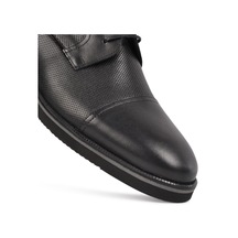 Fosco 2568 Siyah Erkek Hakiki Deri Klasik Ayakkabı