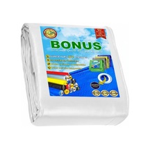 Bonus Pe Branda - 120 Gr/m2-2x2 Mt. - Beyaz Çift Laminasyonlu, Kapsüllü, Kopmaz Kenarlı Çok Amaçlı Tam Koruma
