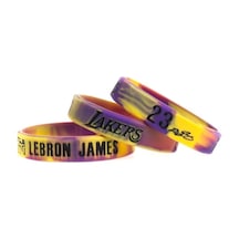 Lebron James Çok Renkli Basketbol Bileklik Çok Renkli Çok Renkli